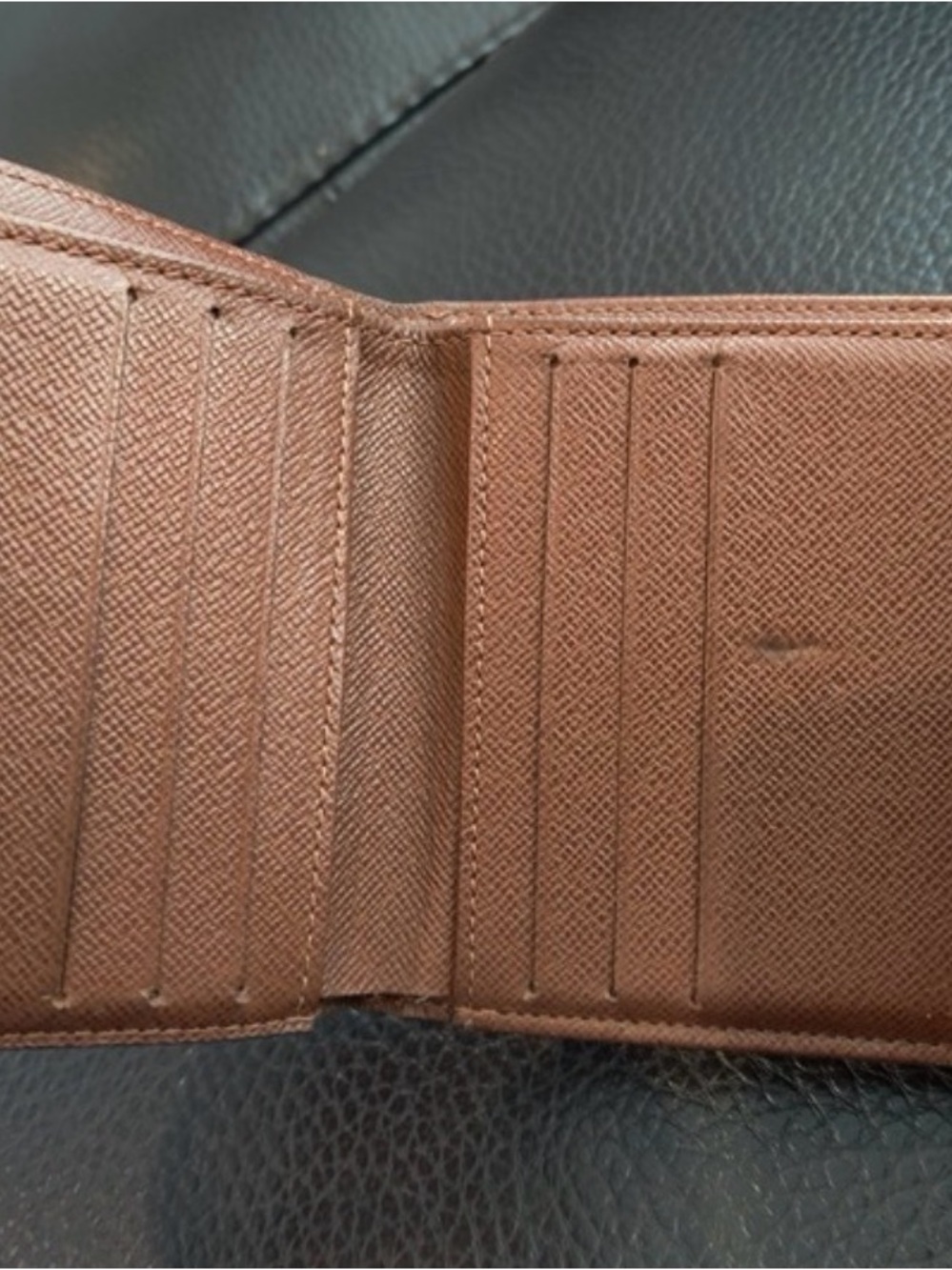 Authentic Louis Vuitton Monogram Double Sided Bi-Fold Wallet - Picture 7 of 13